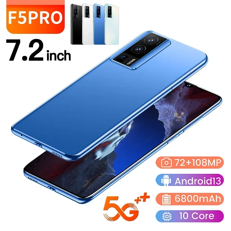 

Смартфоны Android 13, 256 ГБ/512 ГБ/1 ТБ, 7,2 дюйма, 4G, 6800 мАч