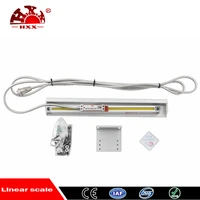 hxx 5um slim glass scale linear encoder 100 150 200 250 300 350 400mm travel replace sino easson digital readout ruler