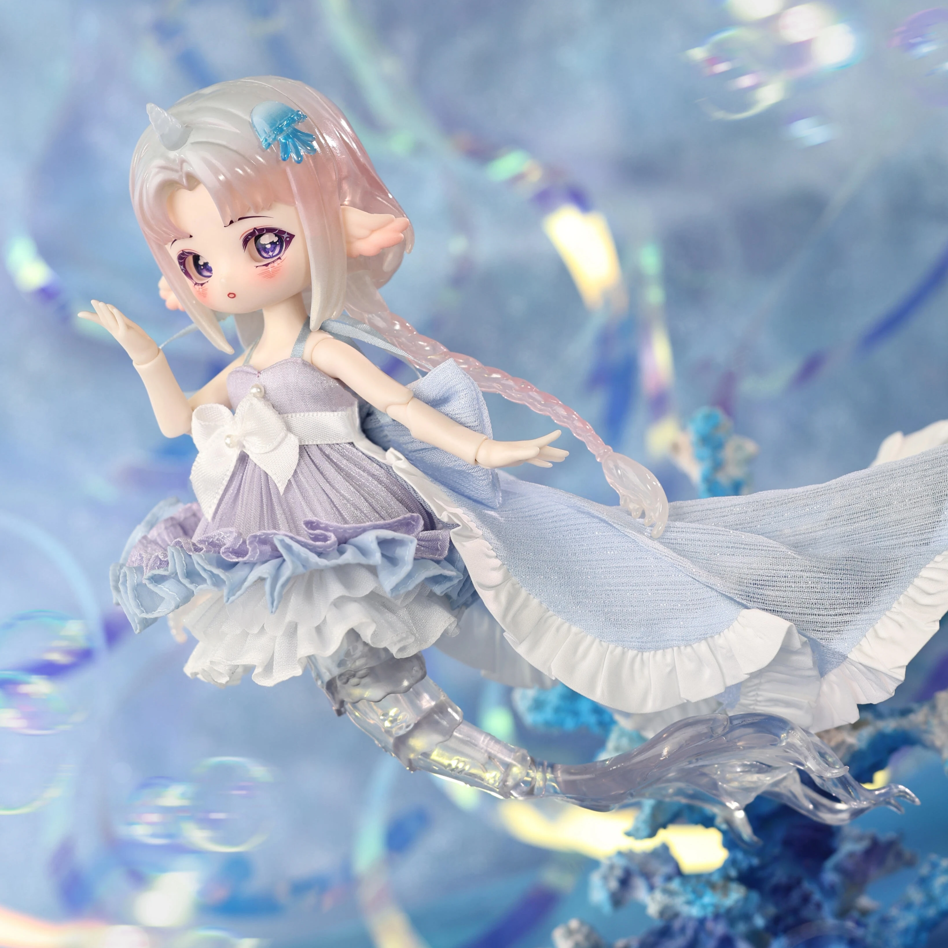 Фото Официальные аксессуары Penny's Box: Серия Tidal Secret Language, тело BJD 1/12, 1/8, пустое тело, тело русалки, специальные аксессуары для тела. №5