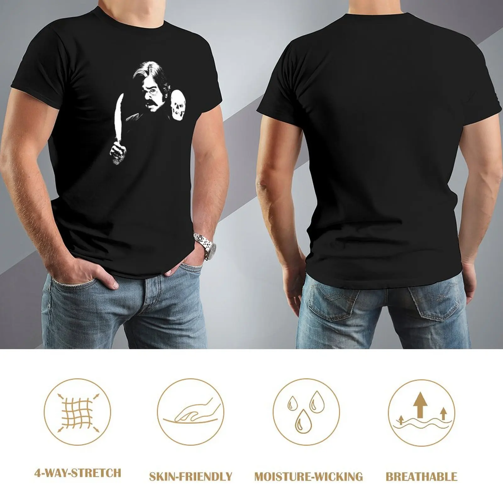 Футболка TOAST OF LONDON MATT BERRY - I CAN HEAR YOU CLEM FANDANGO летние топы заготовки для пота футболки