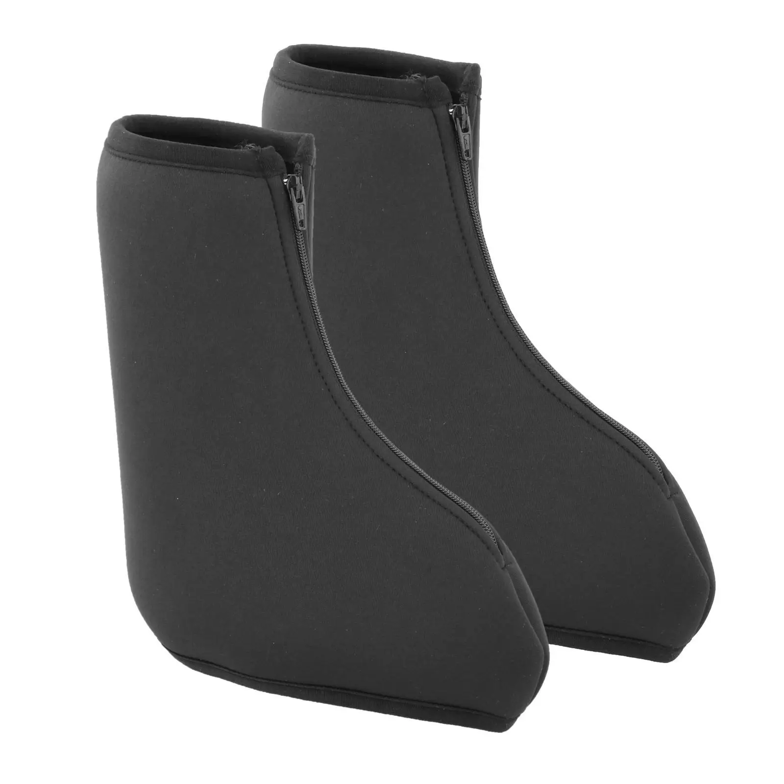 

Figure Skating Boot Cover Skate Boots Shoes Cover Overshoes Black Neoprene