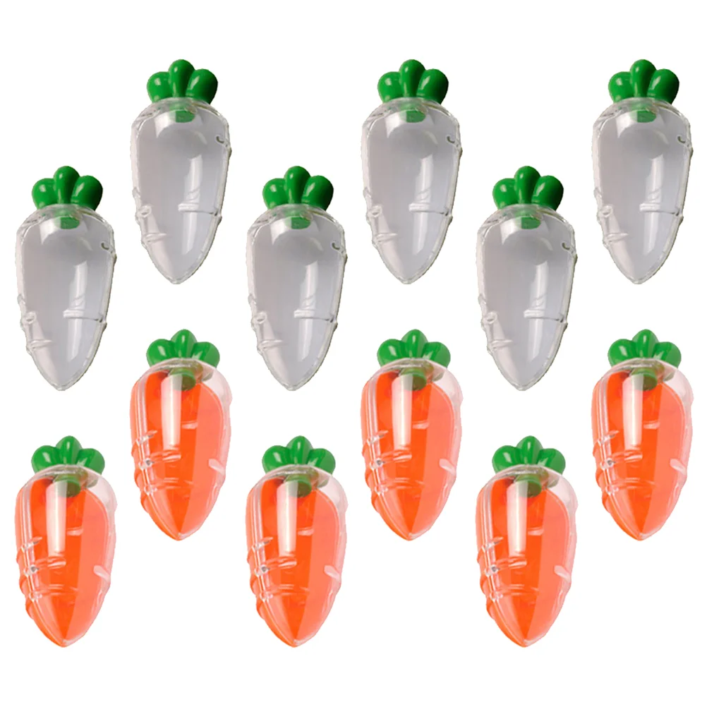 

Easter Carrot Box Candy Boxes Treat Carrots Goodie Shape Container Gift Jar Decor Package Cone Basket Party Clear Containers