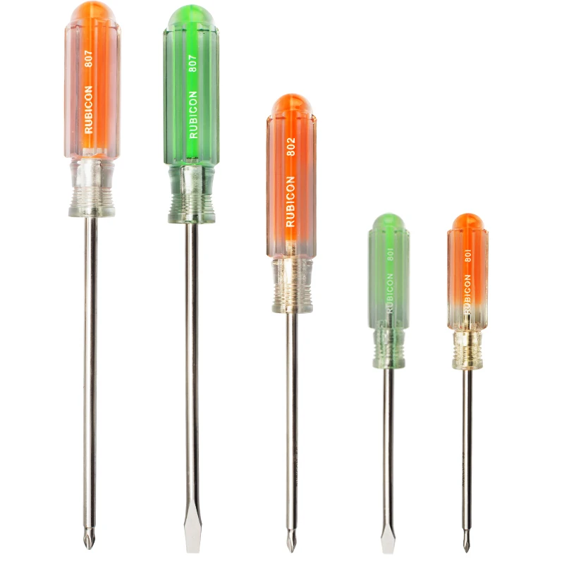 

5 шт. Набор отверток из нержавеющей стали 6 мм Набор отверток с шлицевой головкой Phillips 4 мм крестовые прямые наконечники отвертки ручные инст...