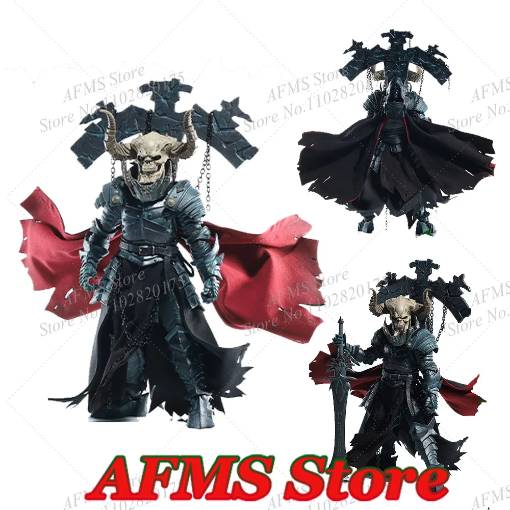 Фото Коллекционная фигурка Four Knights Mythical Legion в масштабе 1/12: Демистрос, демон с большой головой в плаще, подходит для 6,5-дюймовых фигурок солдат. №1