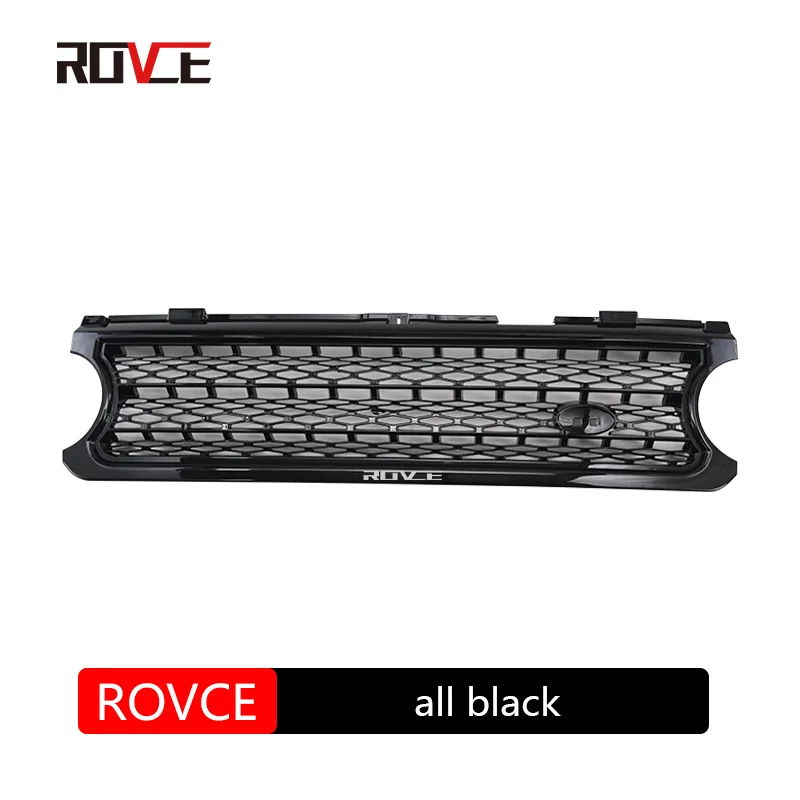 

Передний бампер автомобиля ROVCE, решетка ABS для Land Rover Range Rover Vogue 2006-2009 L322 4,2, автомобильный внешний аксессуар