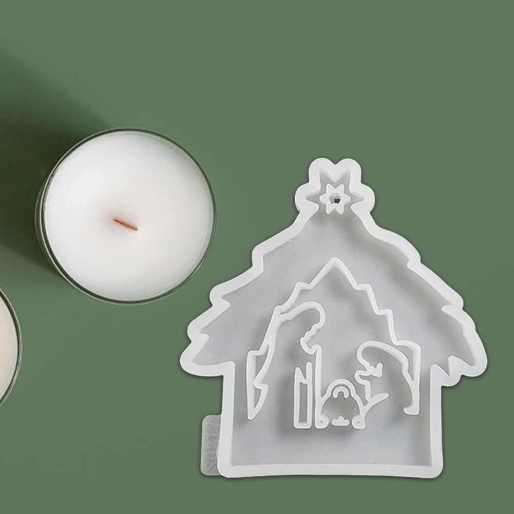 Силиконовая форма для подсвечника универсальная рукоделия художественная