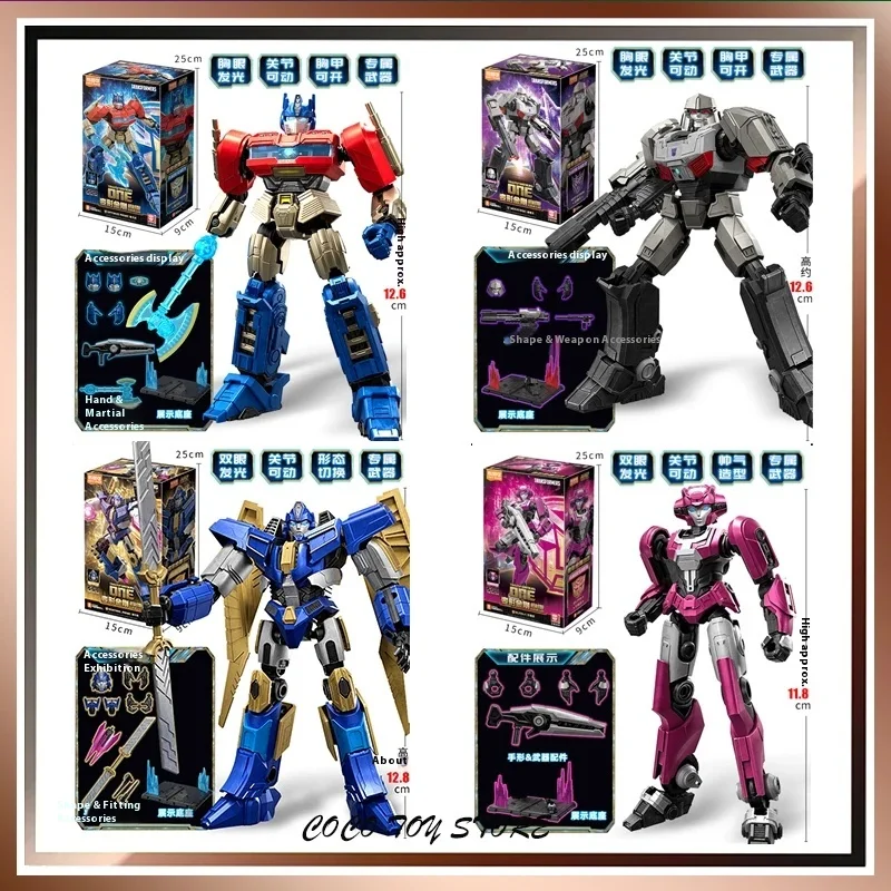 Оригинальные игрушки-роботы Blokees Transformers One Beyond Verion Megatron Optimus Prime Sentinel Elita подарки на