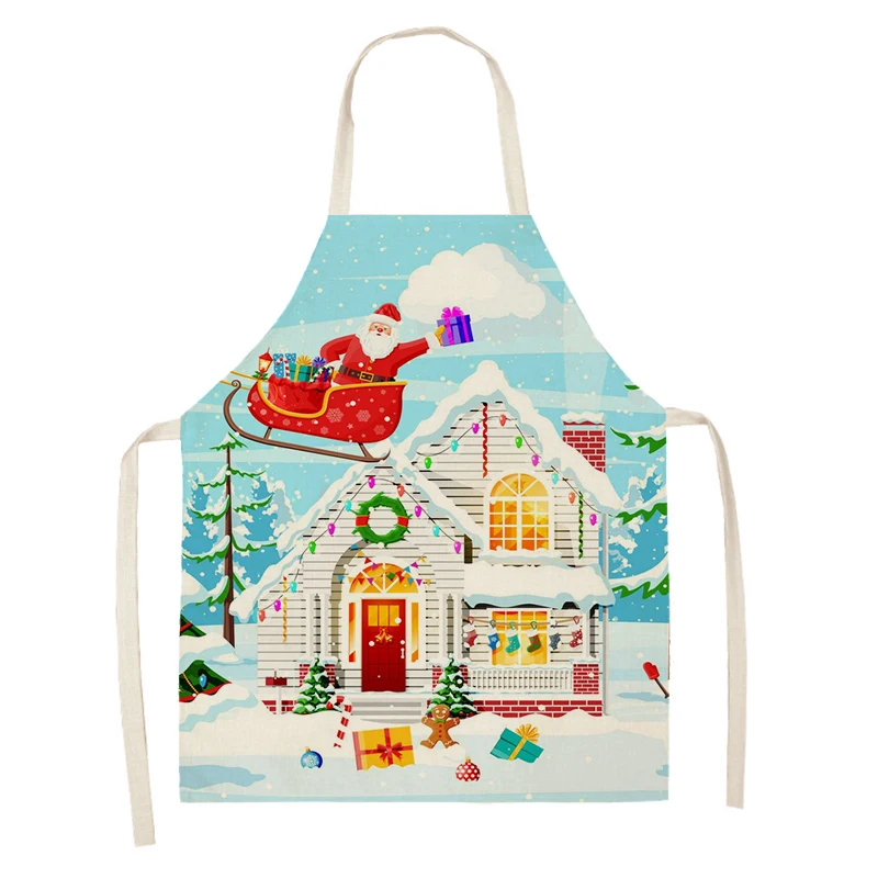 Кухонный Фартук для женщин льняной водонепроницаемый фартук мужчин и детей