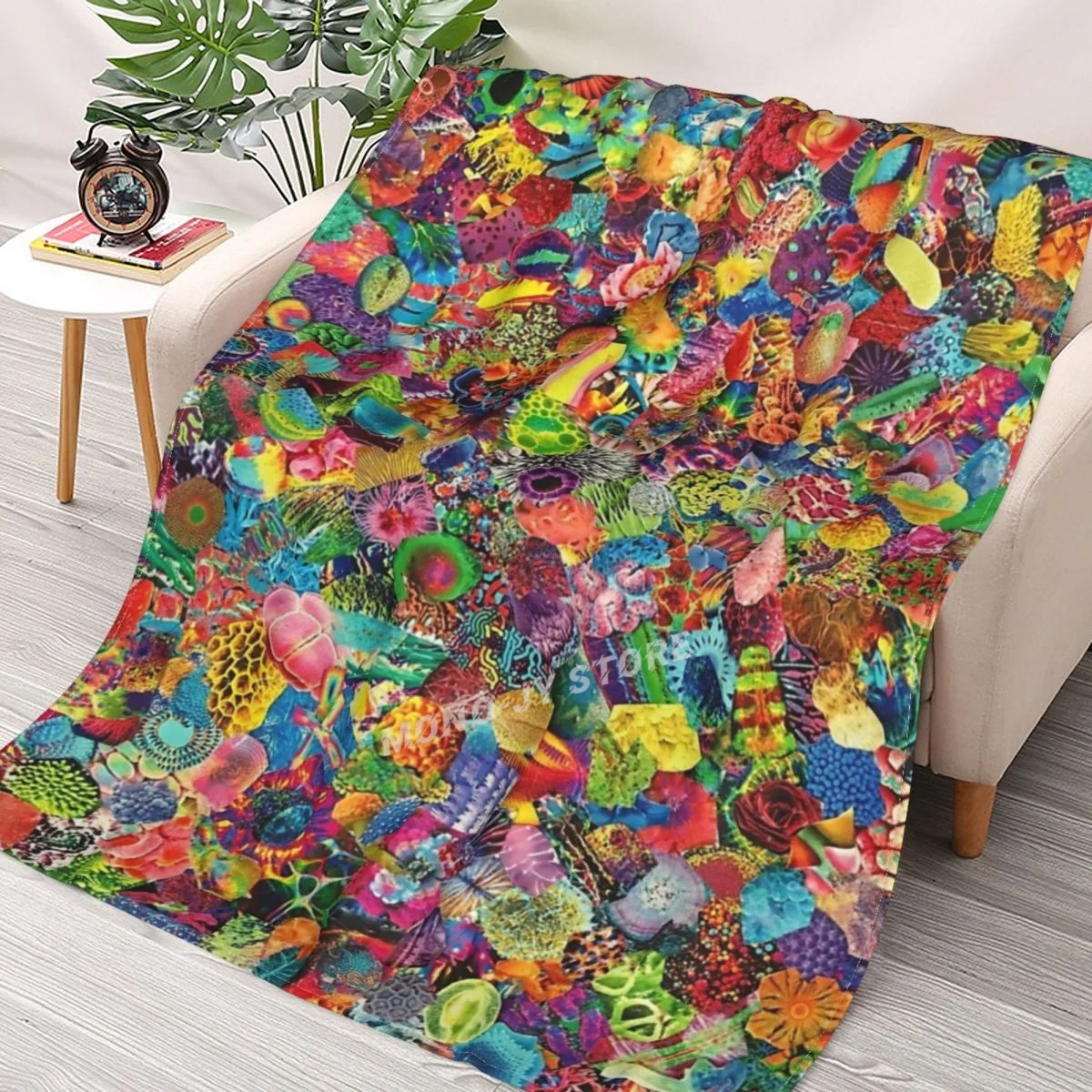 

The World In New Way Throw Blanket Sherpa Blanket Bedding soft Blankets