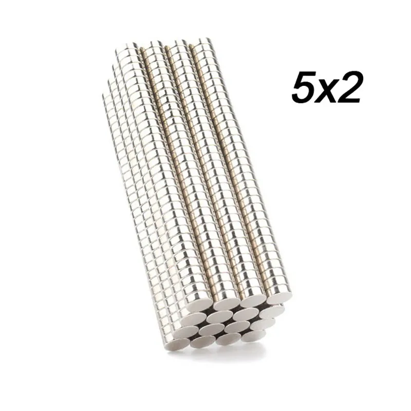 

Круглый неодимовый магнит 5*2 мм