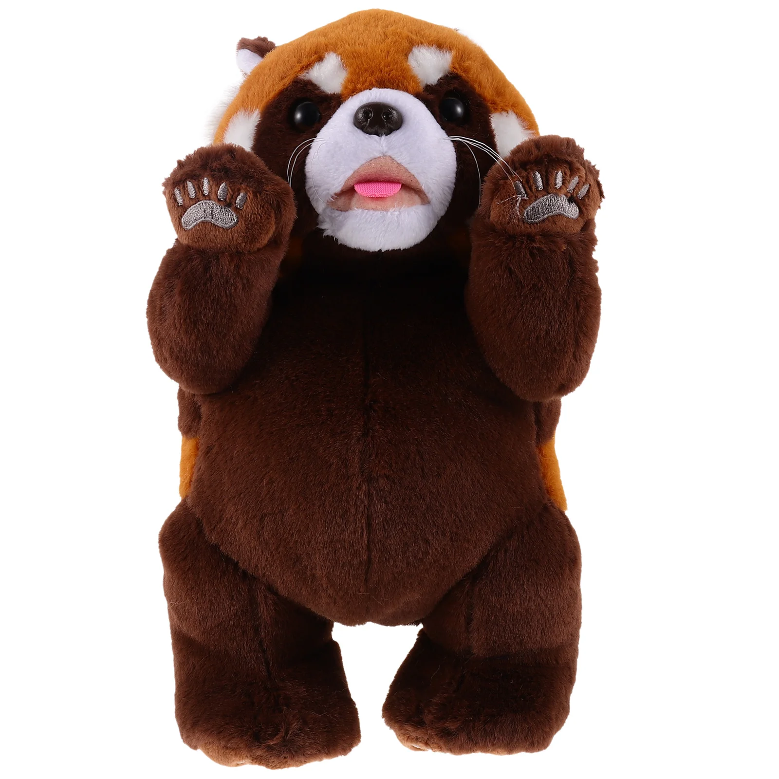 

Plush Animal Raccoon Stuffed Red Pillow Toy Birthday Kawaii Fluffy Plushie Plushies Squishy Kids Cuddle Huggable Figure