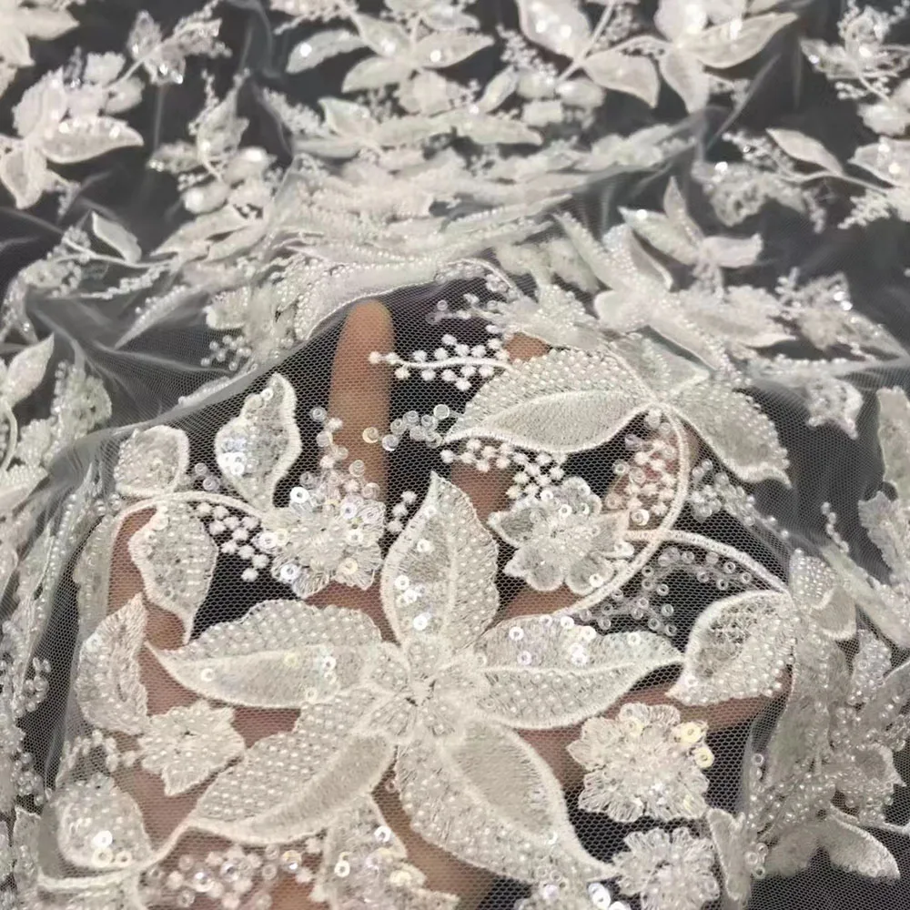 Африканская нигерийская оптовая продажа Новое поступление кружевная ткань