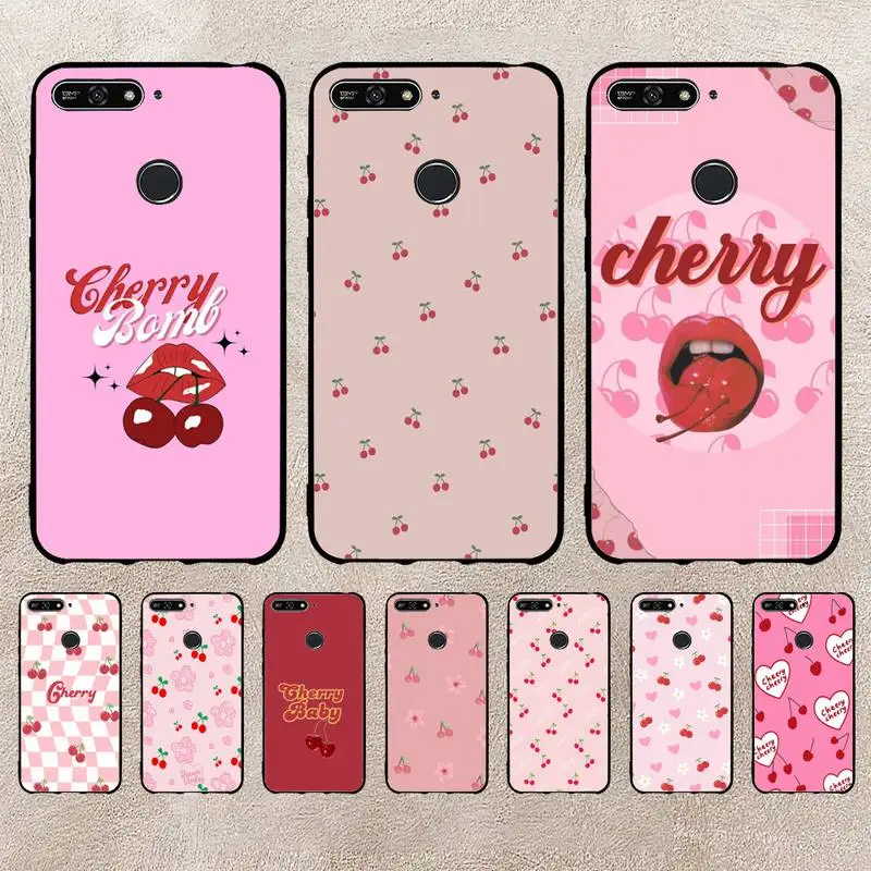 

Fruit Cherry Phone Case For Xiaomi 11 10 12Spro A2 A2lite A1 9 9SE 8Lite 8explorer F1 Poco 12S Ultra Cove