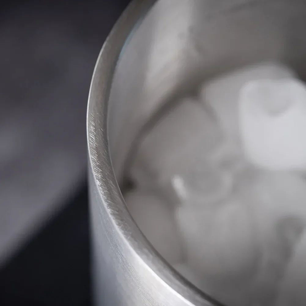 Ведро для льда охладитель вина 1 6 л двойное ведро из нержавеющей стали бытовое