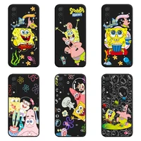 cartoon spongebob squarepants best friends phone case for huawei nova 6se 7 7pro 7se honor 7a 8a 7c 9c play