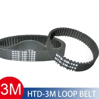 htd 3m timing belt 150153156159162171174177mm 81012mm width rubbetoothed belt closed loop synchronous belt pitch 3mm