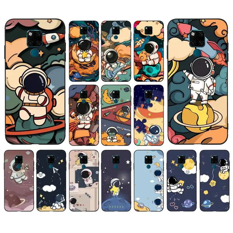 

MaiYaCa Star Astronaut Cute Phone Case for Huawei Mate 20 10 9 40 30 lite pro X Nova 2 3i 7se