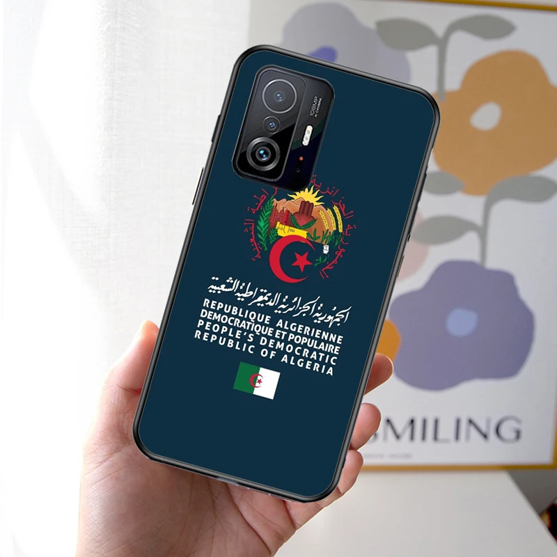 Чехол с флагом Алжира для Xiaomi 12T 11T 13 Pro 12X 12 Lite чехол POCO F5 X5 X3 X4 F4 GT F3 M5s C40