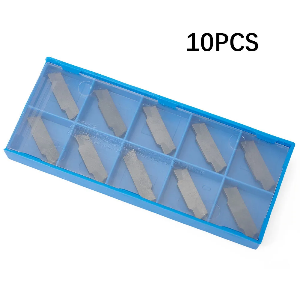

10PCS MGMN300 GM5030 Turning Tool Holder Carbide Inserts For Stainless Steel Grooving Carbide Inserts Parting And Grooving Tool