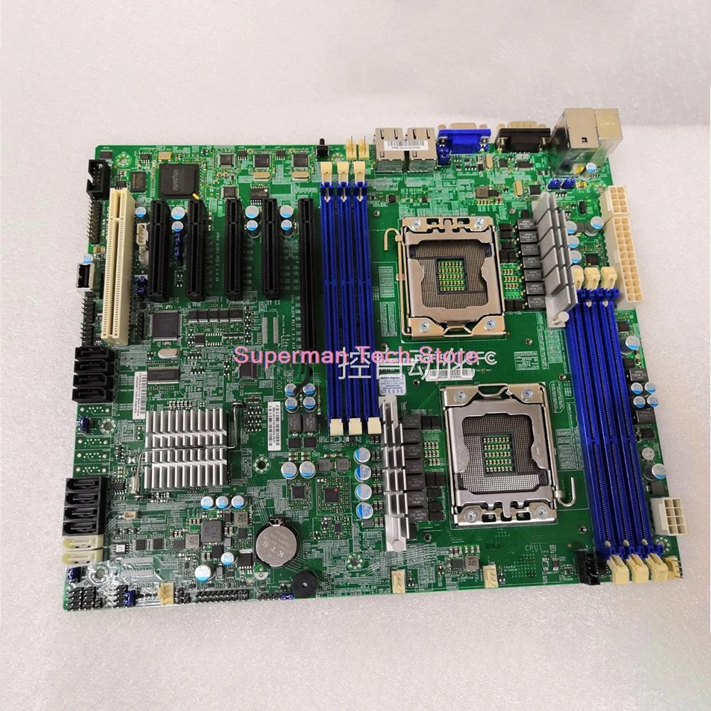 Семейная материнская плата для супермикро сервера системная Xeon версии v2 LGA1356 DDR3
