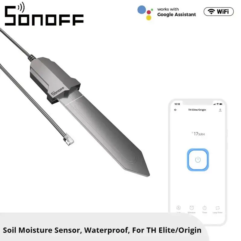 Умный датчик влажности почвы SONOFF MS01