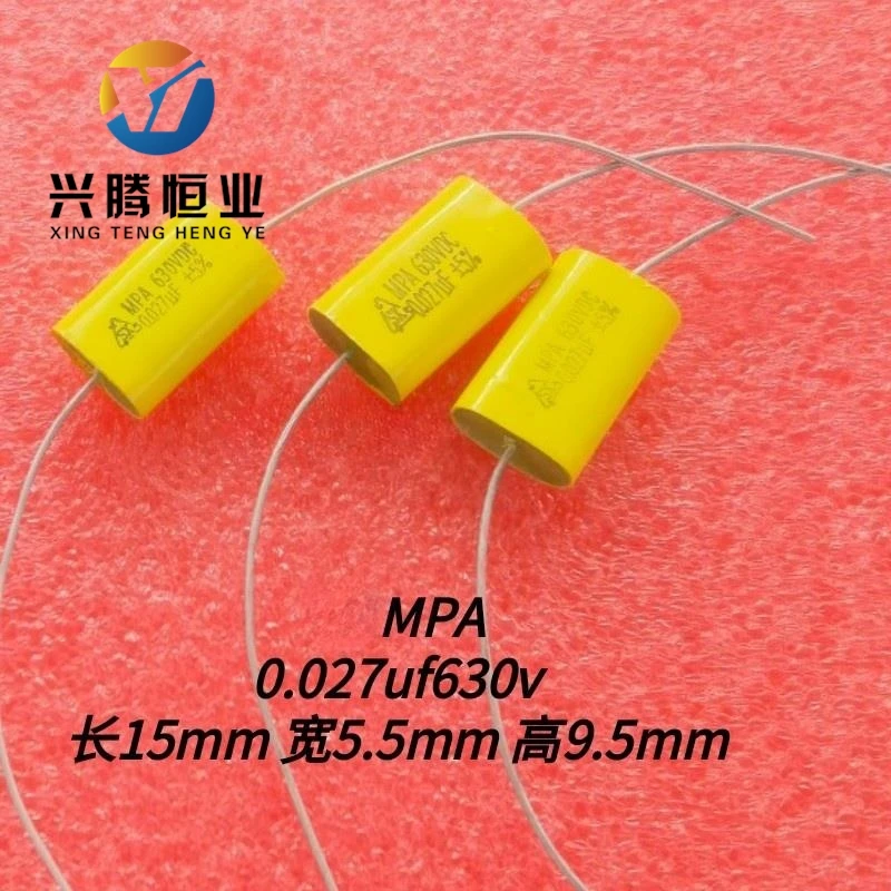 10 шт. осевой конденсатор MPA 27nf 630 В 0,027 мкФ 630 В 273 630 В 15X5,5X9,5 мм (art.: 3920d45f7bcd1) - 3920d45f7bcd1