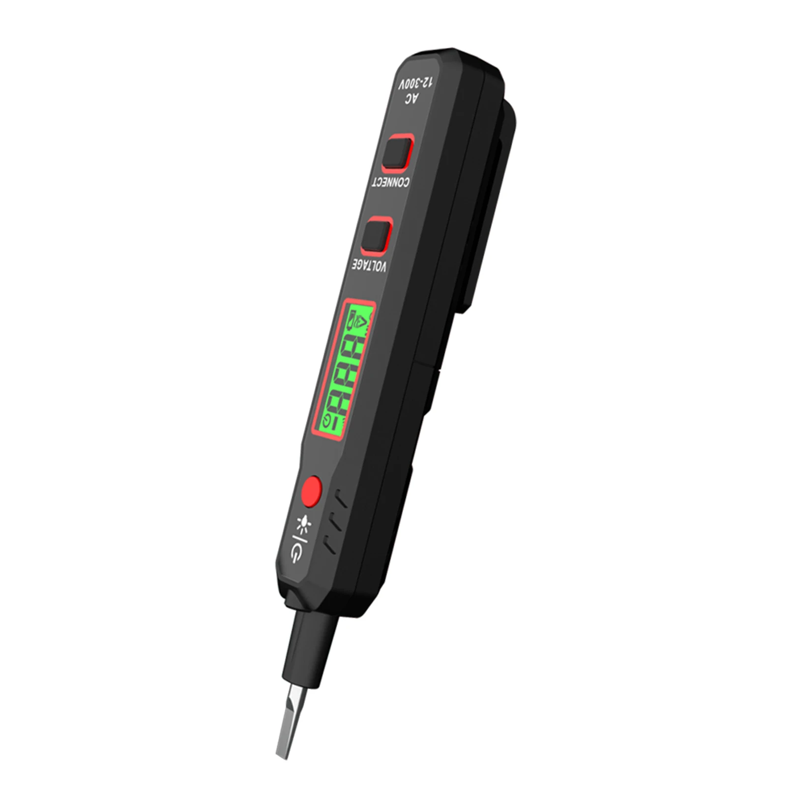 

HABOTEST HT89 Voltage Detector Continuity Voltage Display ElectricTester Screwdriver AC/DC 12-300V Voltage Indicator Breakpoint