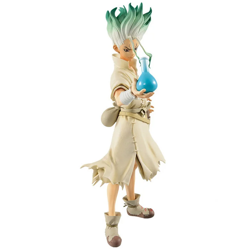 

20cm Dr.stone Anime Figure Ishigami Senkuu Action Figure 1262# Dr.stone Senkuu Ishigami Figurine Collectible Model Doll Toys