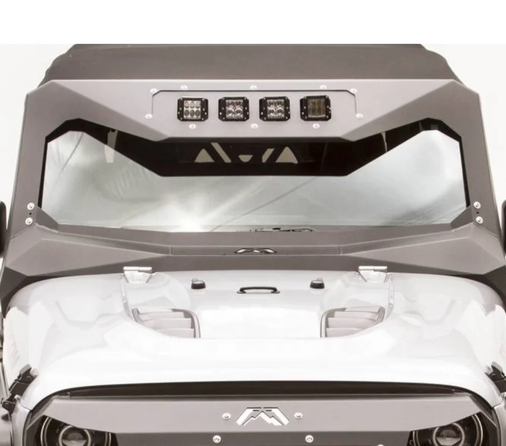 

Fab Fours vicowl windshield frame protector for Jeep Wrangler JK