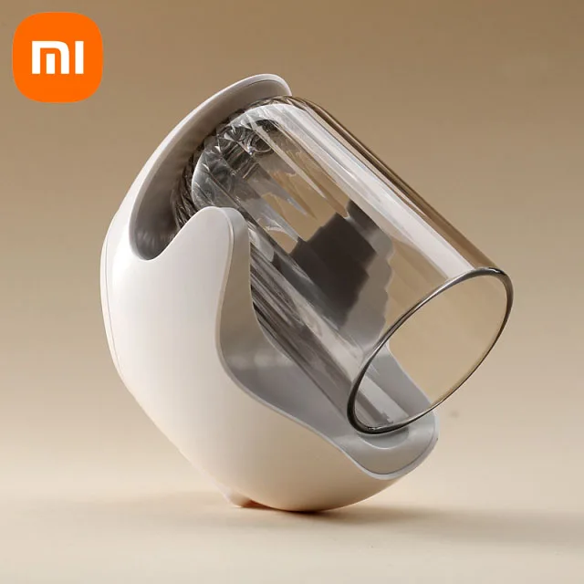 

Xiaomi Toothbrush Holder Tooth Cup Storage Toothpaste Bathroom Cup Set Wall-mounted Self-adhesive Toilet Magnetic