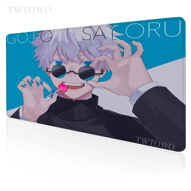 

Игровой коврик для мыши с аниме juютсу Kaisen, размер XL, HD, новый домашний коврик для мыши XXL, коврик для мыши, противоскользящий мягкий коврик для...