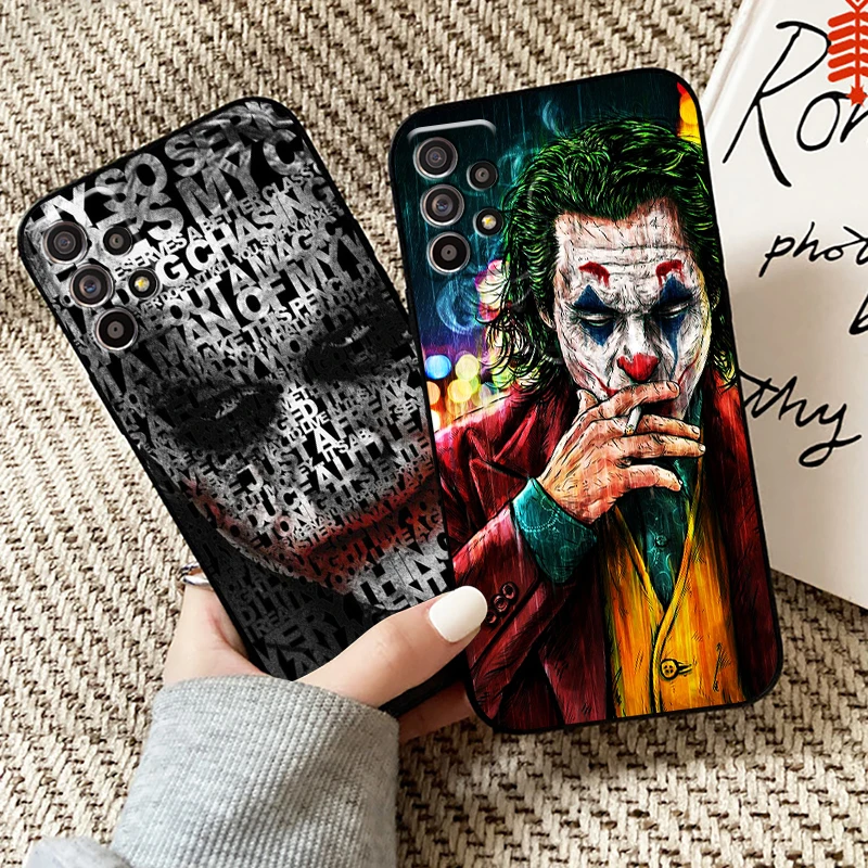 

Clown Bat-man The Joker Case For Samsung Galaxy A11 A12 A21 A21S A22 A30 A31 A32 A50 A51 A52 A70 A71 A72 5G Phone Case