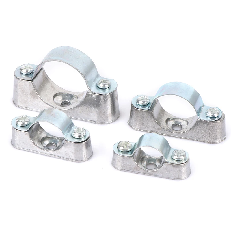 

5Pcs/Lot Pipe Clamp With Screw From The Wall Yards Away From The Wall Of The Card Saddle Card Line Pipe Clip 16mm 20mm 25mm 32mm
