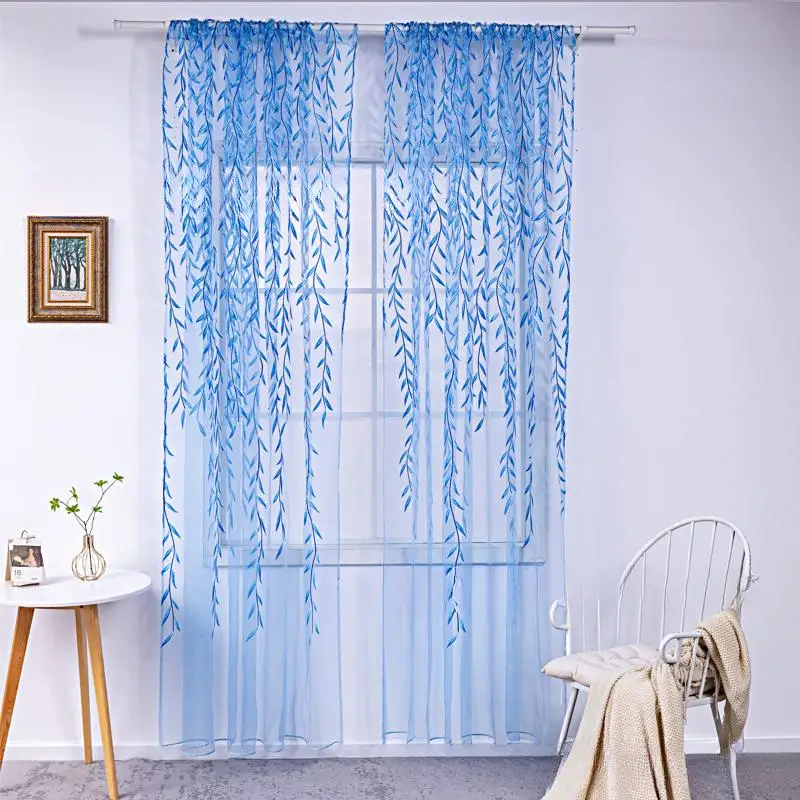 

Полупрозрачные занавески из полиэстера Fresh Willow