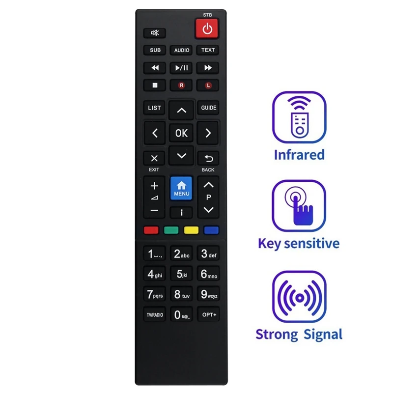 RM-M04 Remote Control For HUMAX Nano Eco RM-105U HDR1800T Replacement Spare Parts Accessories