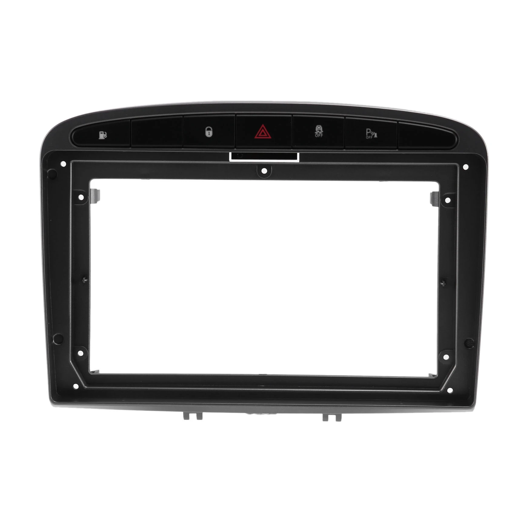 

Car No DVD Only Frame Audio Fitting Adaptor Dash Trim Facia Panel 9Inch for PEUGEOT 308 408 2008-16 Double Radio Player