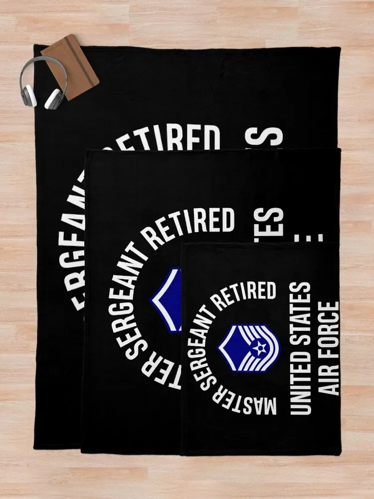 Фланелевое одеяло Master Sergeant Retired United States Air Force
