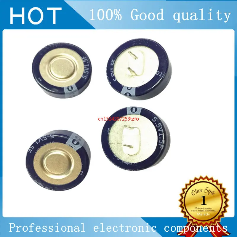 

10PCS farad capacitor super capacitor 5.5V 0.1F 0.22F 0.33F 0.47F 1F 1.5F C