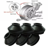 6pcs 13 23 30 high quality rubber tie rod end and ball joint dust boots cover universal ball joint boot replacement accessories