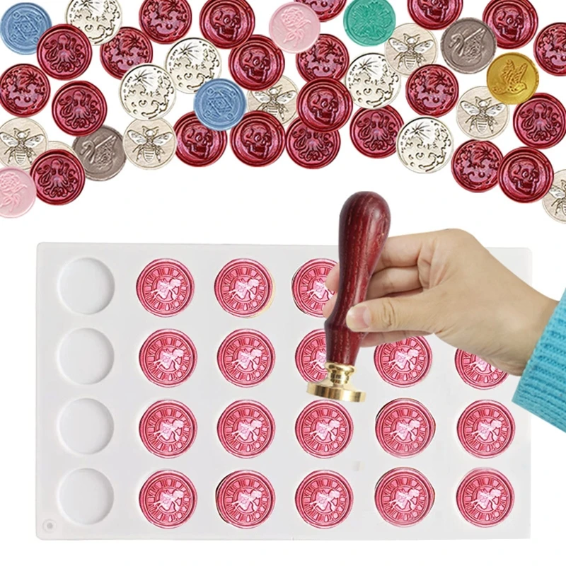 

2022 New Silicone Pad Mat for Wax Seal Stamp Easy to Use and Clean Super Cost-effective DIY Gift for Handmade Lover Durable Use