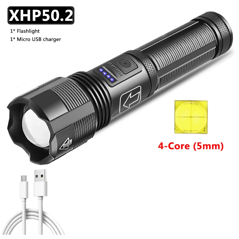 

Фонарик ZHUIGUANGZHE XHP70.2/XHP50.2 Черный