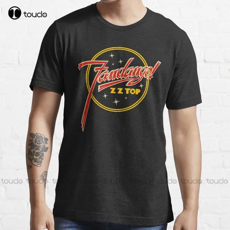

New Zz Fandango Zz Top T-Shirt Cotton Tee Shirt S-5Xl