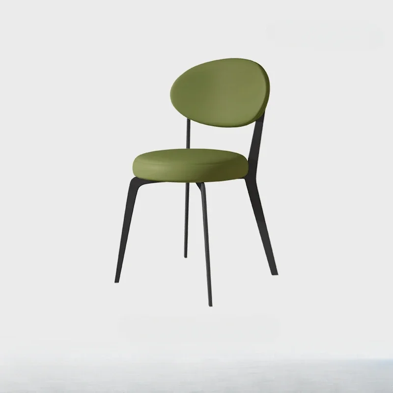 Современный акцент обеденный стол стул роскошные низкие продвинутые стулья