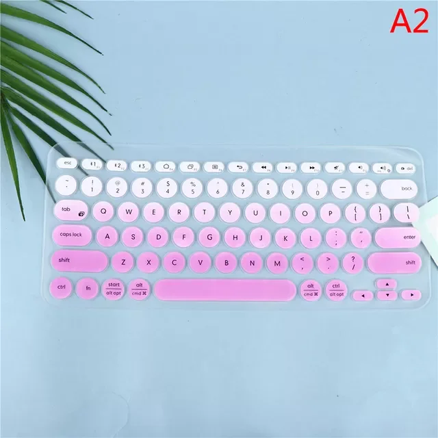 

Silicone Film TPU Protector Skin Case Keyboard Cover For Logitech K380