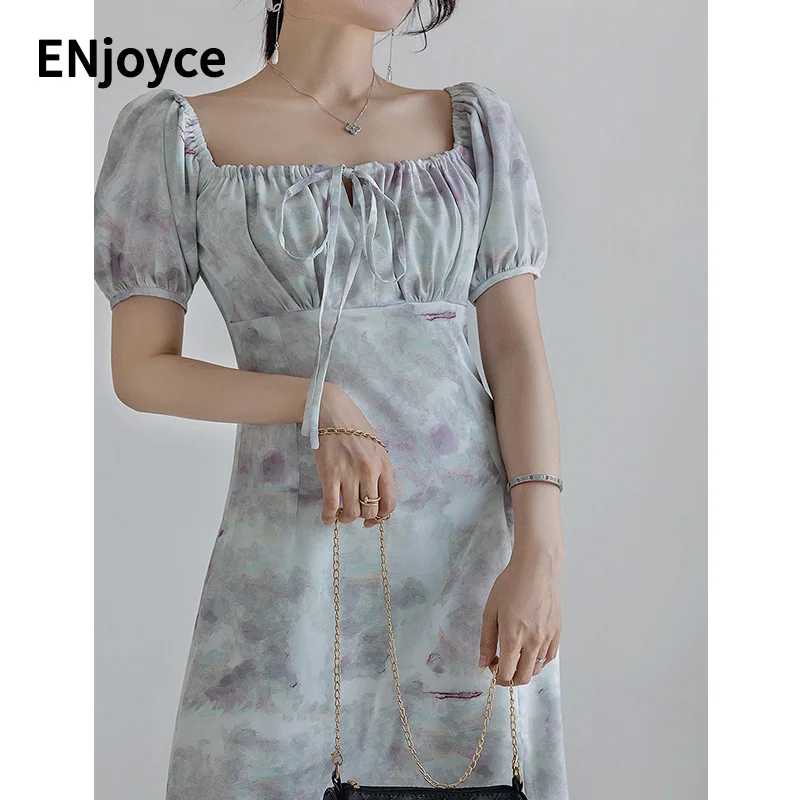 

Женское платье макси с открытыми плечами, элегантное платье лавандового и фиолетового цветов с рукавами-фонариками, модель 2022 на лето