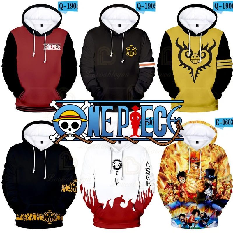 

Однокомпонентная толстовка с капюшоном Trafalgar Law Monkey D. Luffy Косплей нами аниме 3D свитшот для мальчиков пуловеры топы мужская одежда