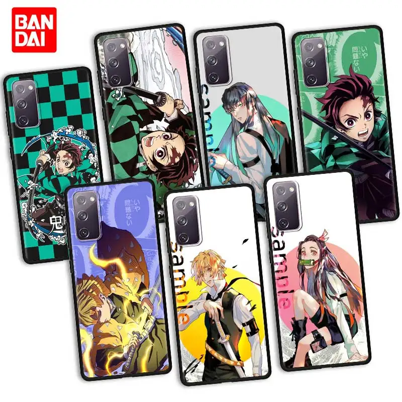 

Demon Slayer Kimetsu No Yaiba Phone Case for Samsung Galaxy S20 FE S21 S10 S9 Plus Ultra 5G S20fe S21fe S20ultra Cover Silicone