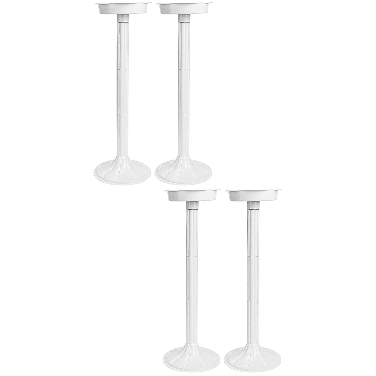 

4 pcs Roman Pillar Decoration Artistic Roman Column Wedding Party Flowerpot