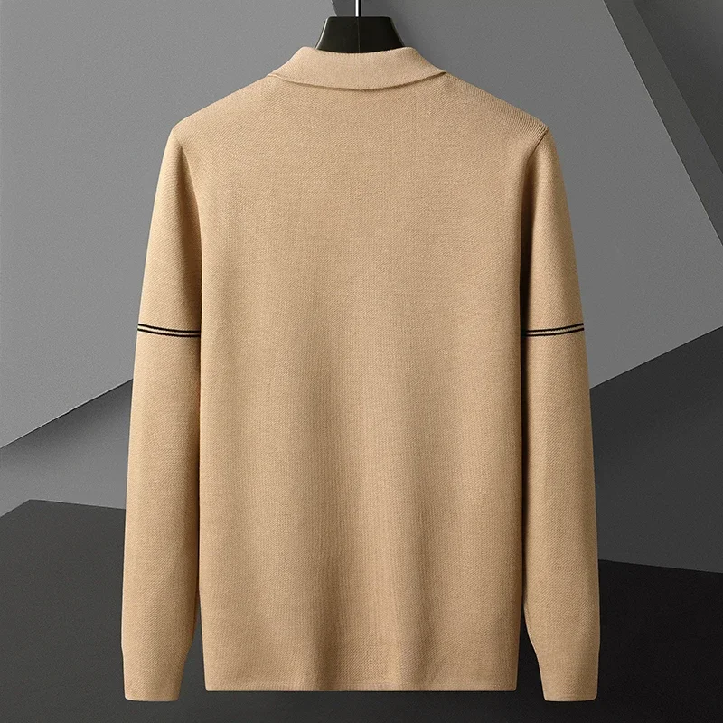 Осень-зима новый мужской свитер кардиган классический бренд мужская карманная