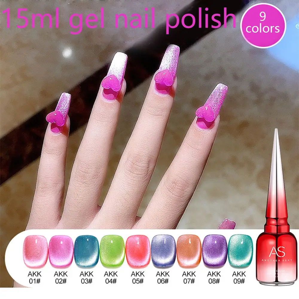 

Гель-лак для ногтей «кошачий глаз», 15 мл